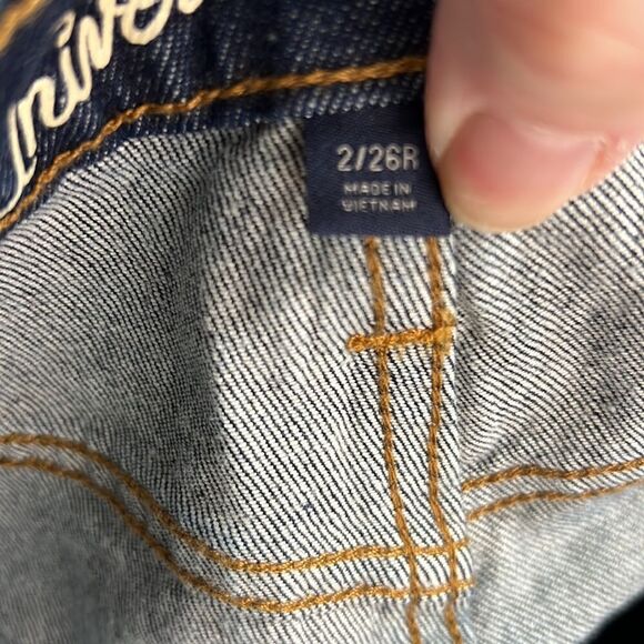 Universal Thread Vintage Straight stretch dark wash blue jeans size 2 NWT - Picture 11 of 12